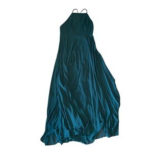 Dark Green Prom/ Bridesmaids Dress. Size Medium.